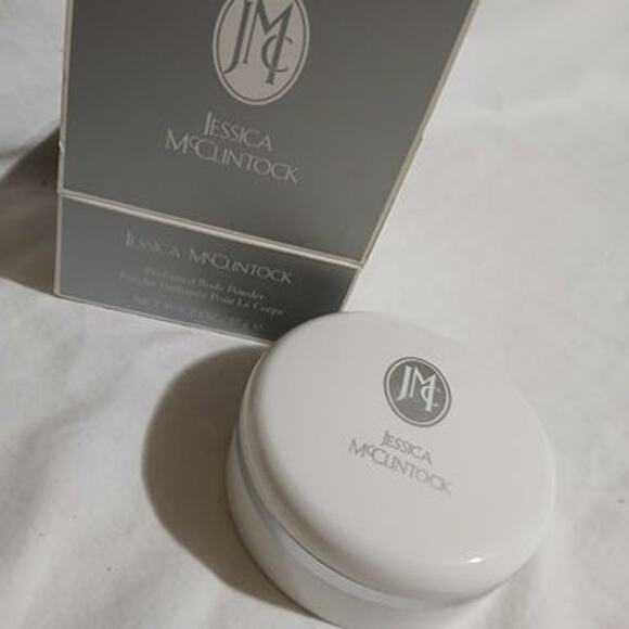 Jessica McClintock Perfumed Body Powder 2 oz NIB old school scented powder